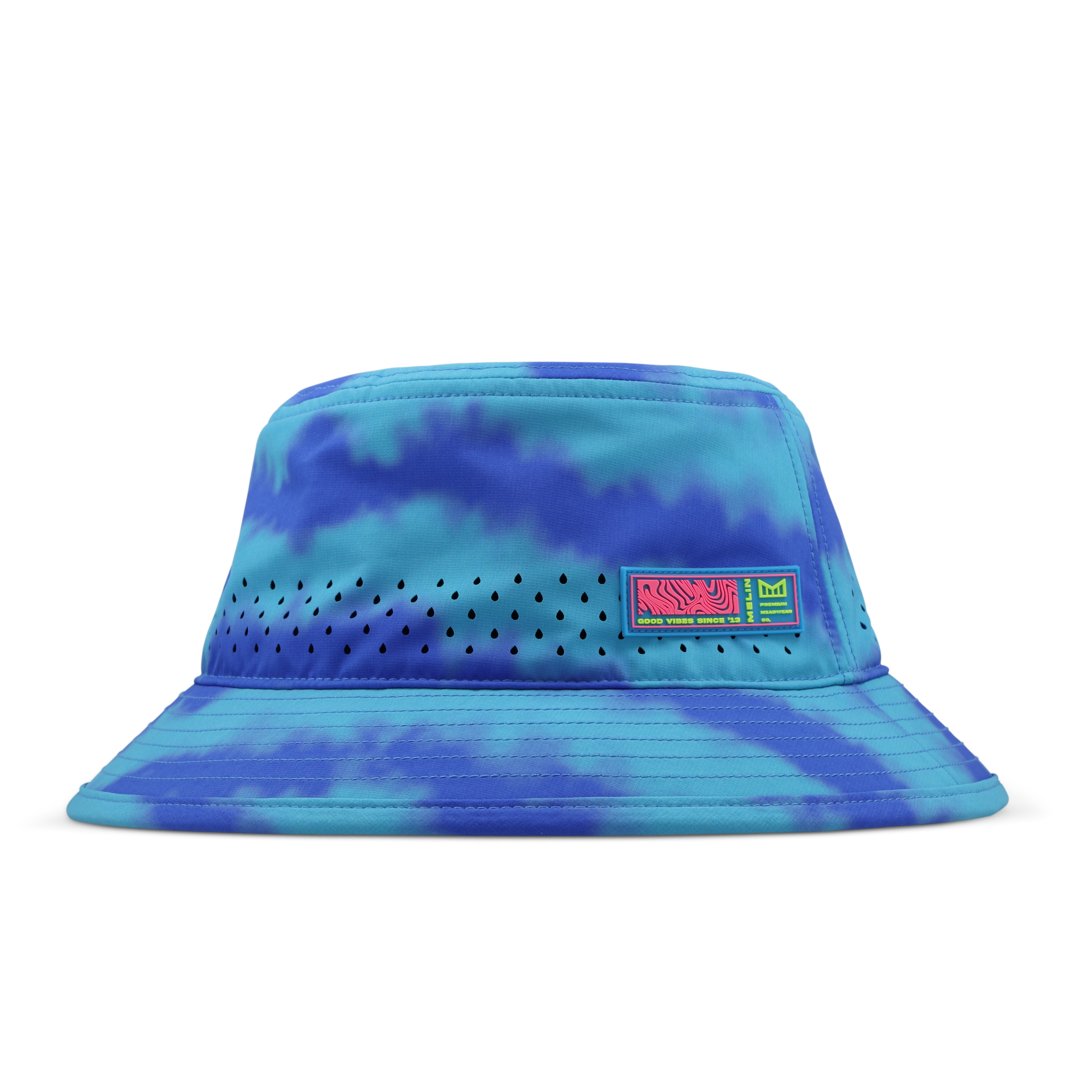 Caddy Neon Tie Dye Hydro - Electric Blue (4XDM)
