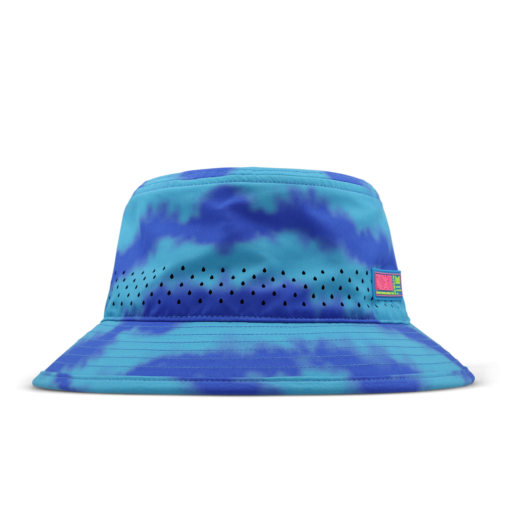 Caddy Neon Tie Dye Hydro - Electric Blue (4XDM)