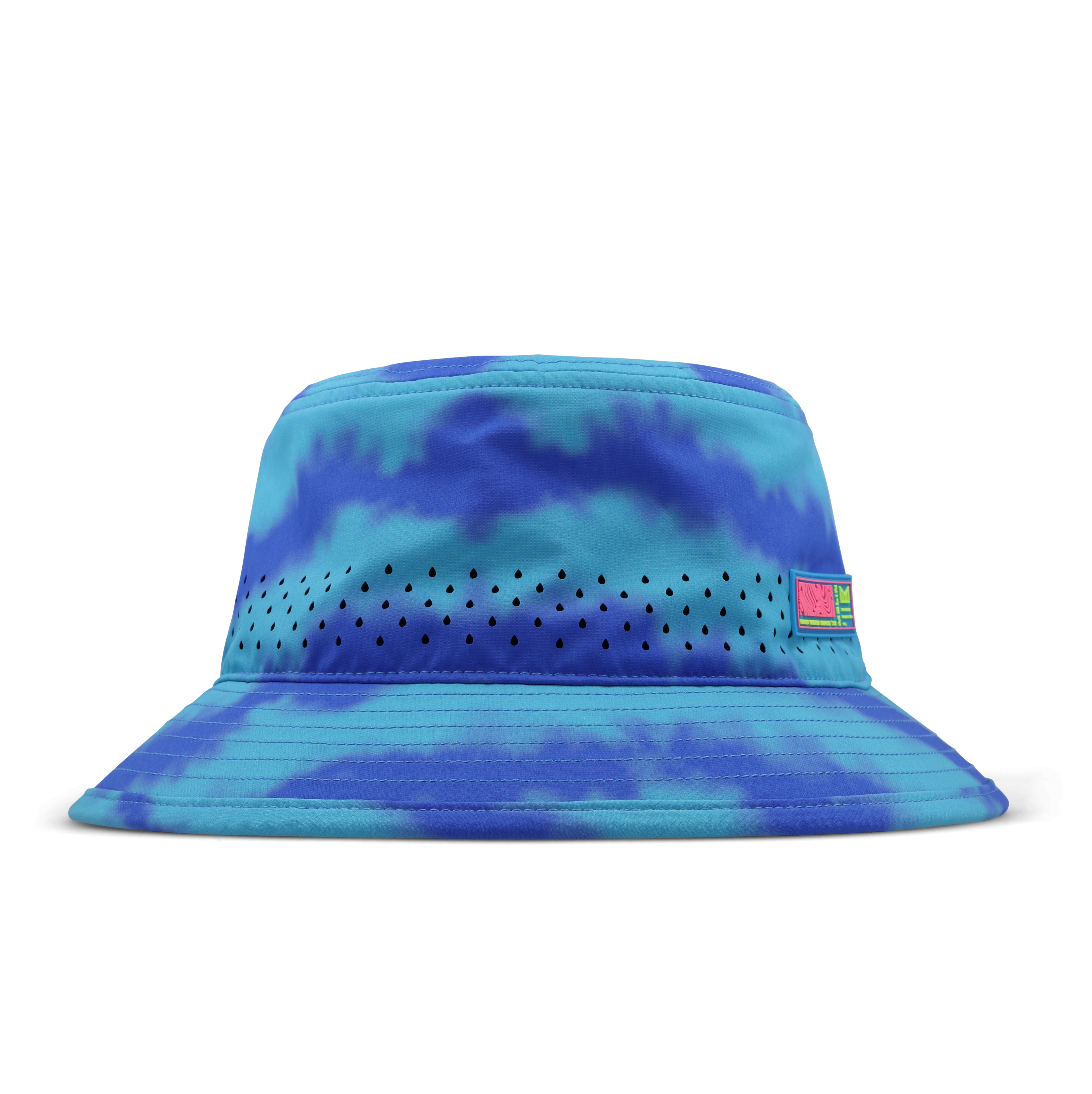 Caddy Neon Tie Dye Hydro - Electric Blue (4XDM)