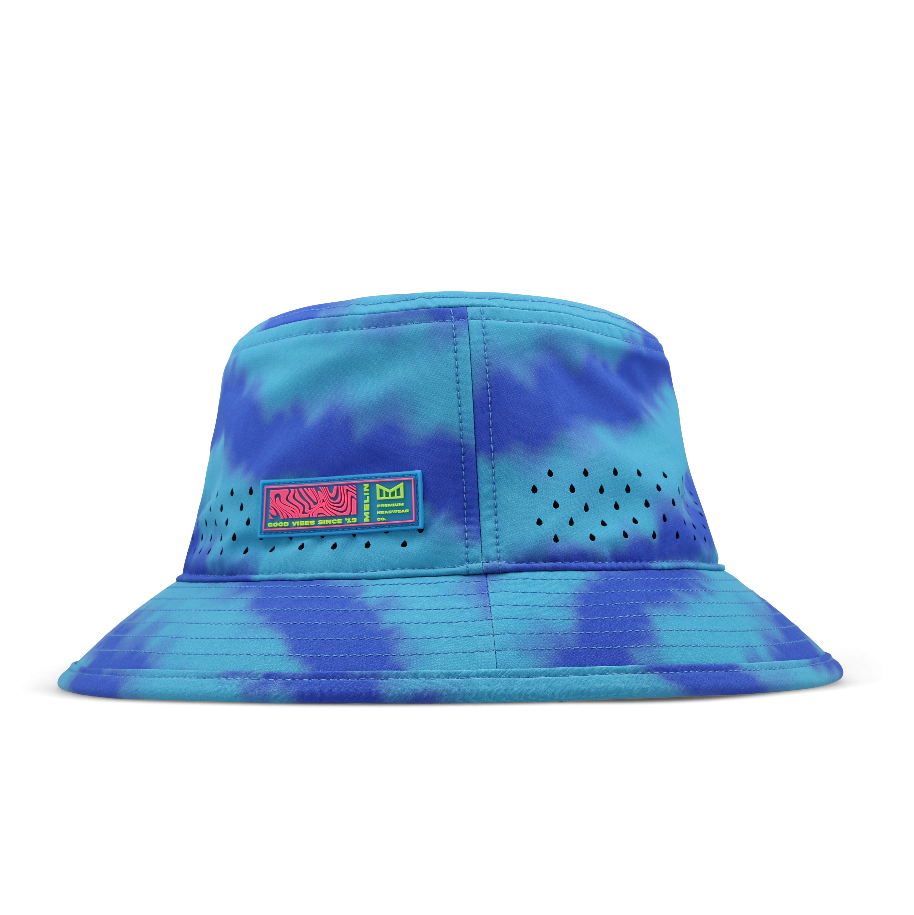 Caddy Neon Tie Dye Hydro - Electric Blue (4XDM)
