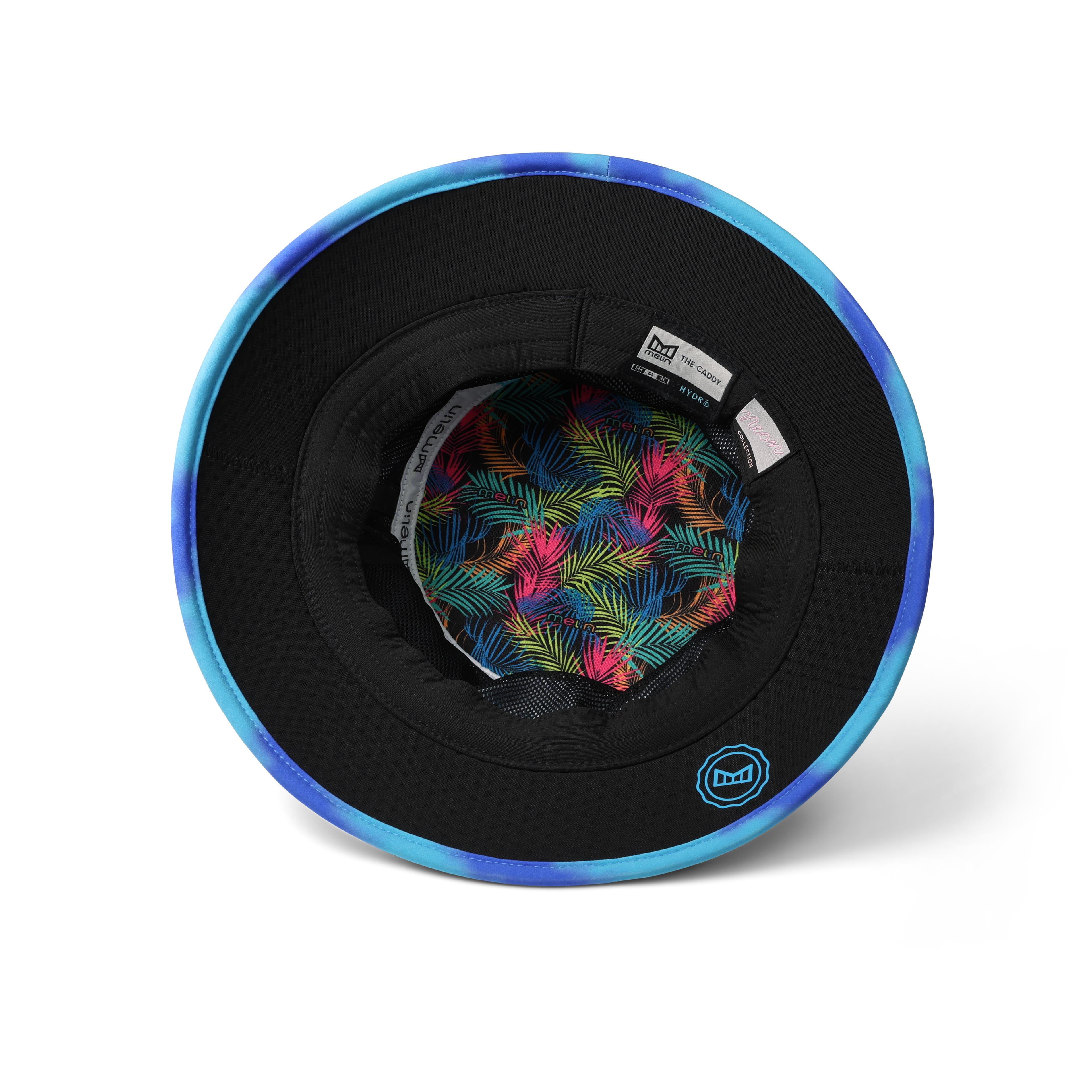 Caddy Neon Tie Dye Hydro - Electric Blue (4XDM)